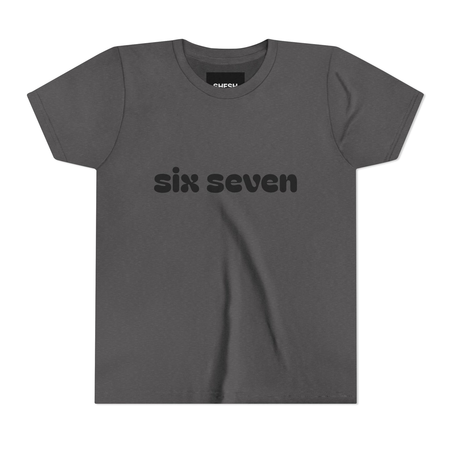 A - SIX SEVEN Kids Tee | Bold Streetwear Energy for Little Legends