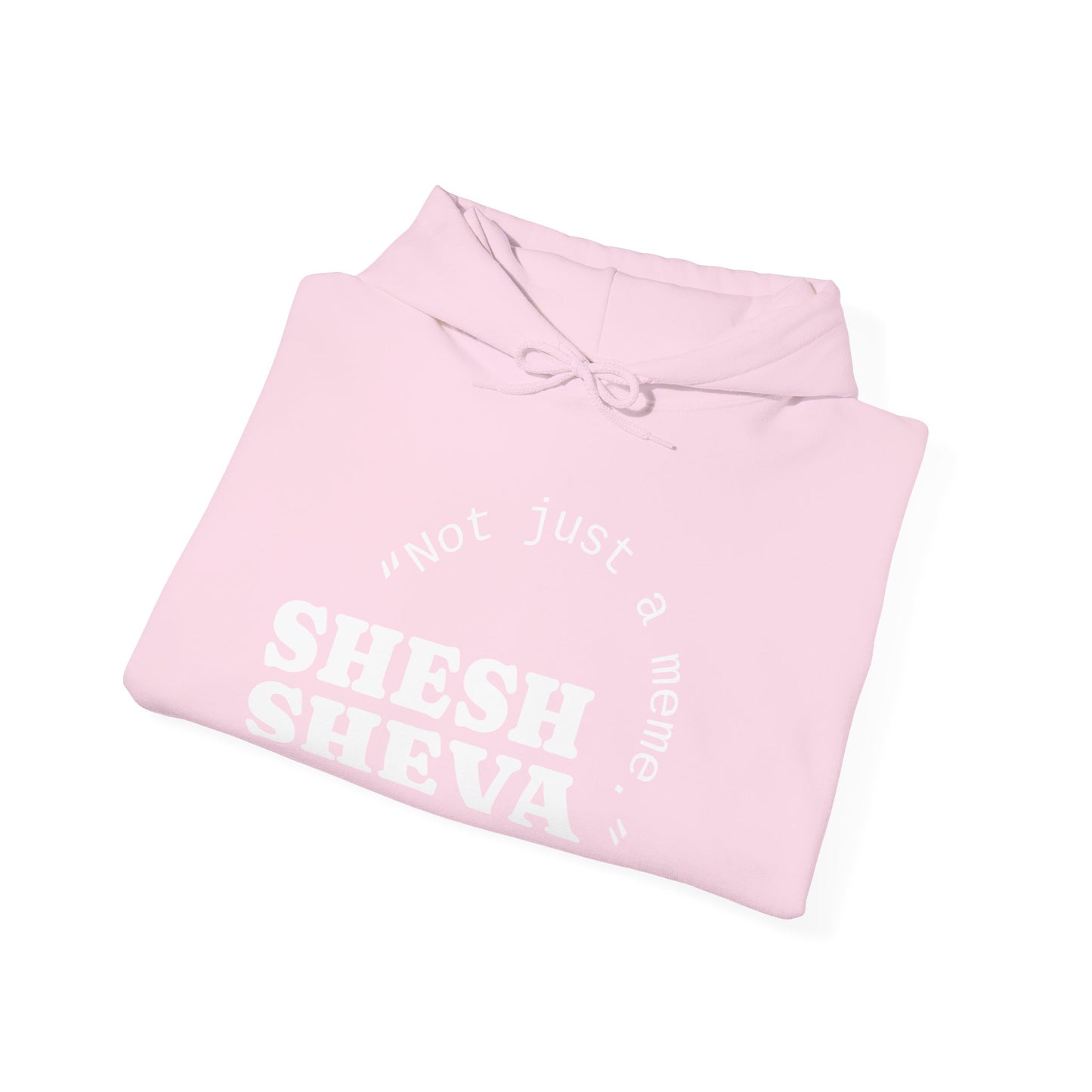 Shesh Sheva Hoodie - "Not Just a Meme" Graphic Sweatshirt