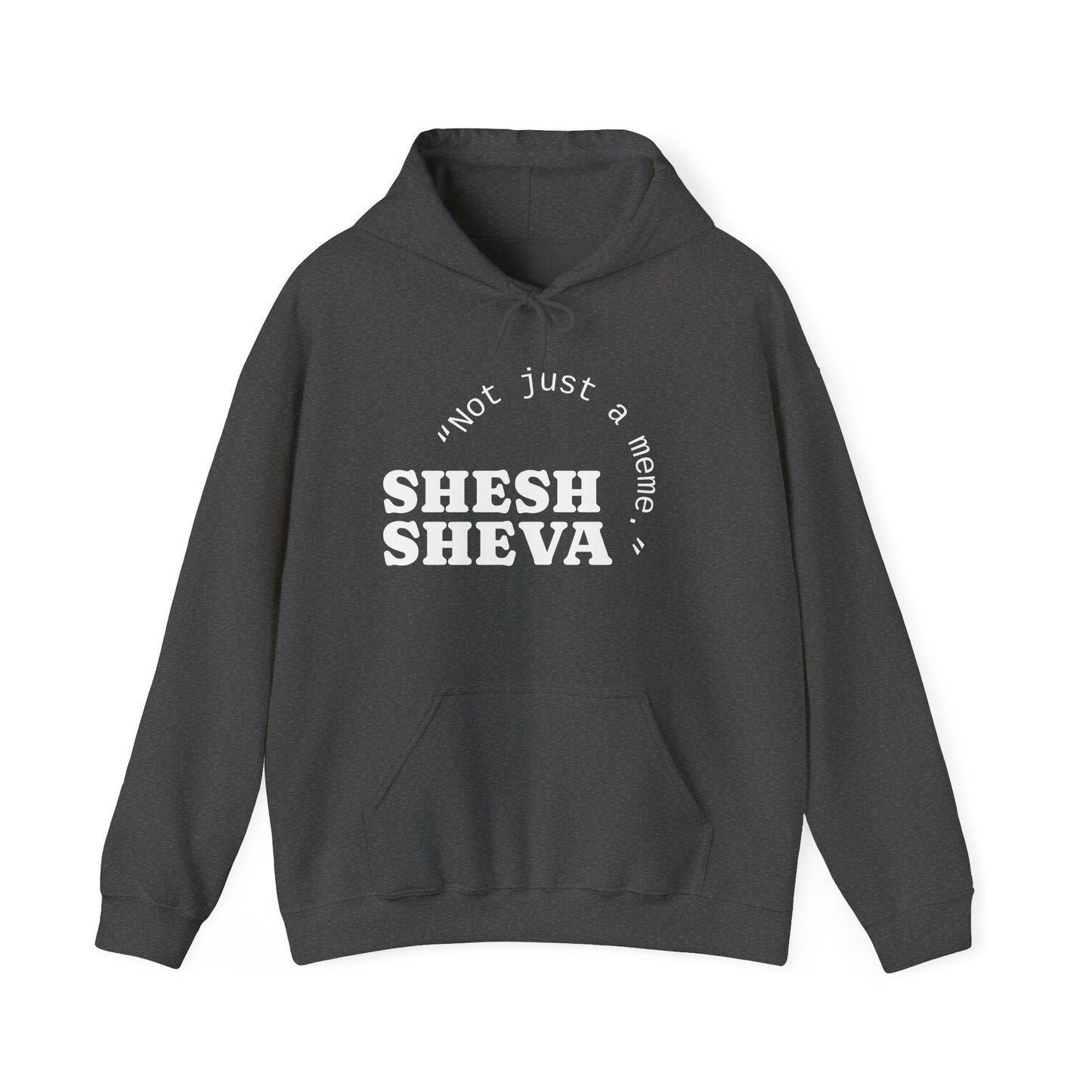 Shesh Sheva Hoodie - "Not Just a Meme" Graphic Sweatshirt