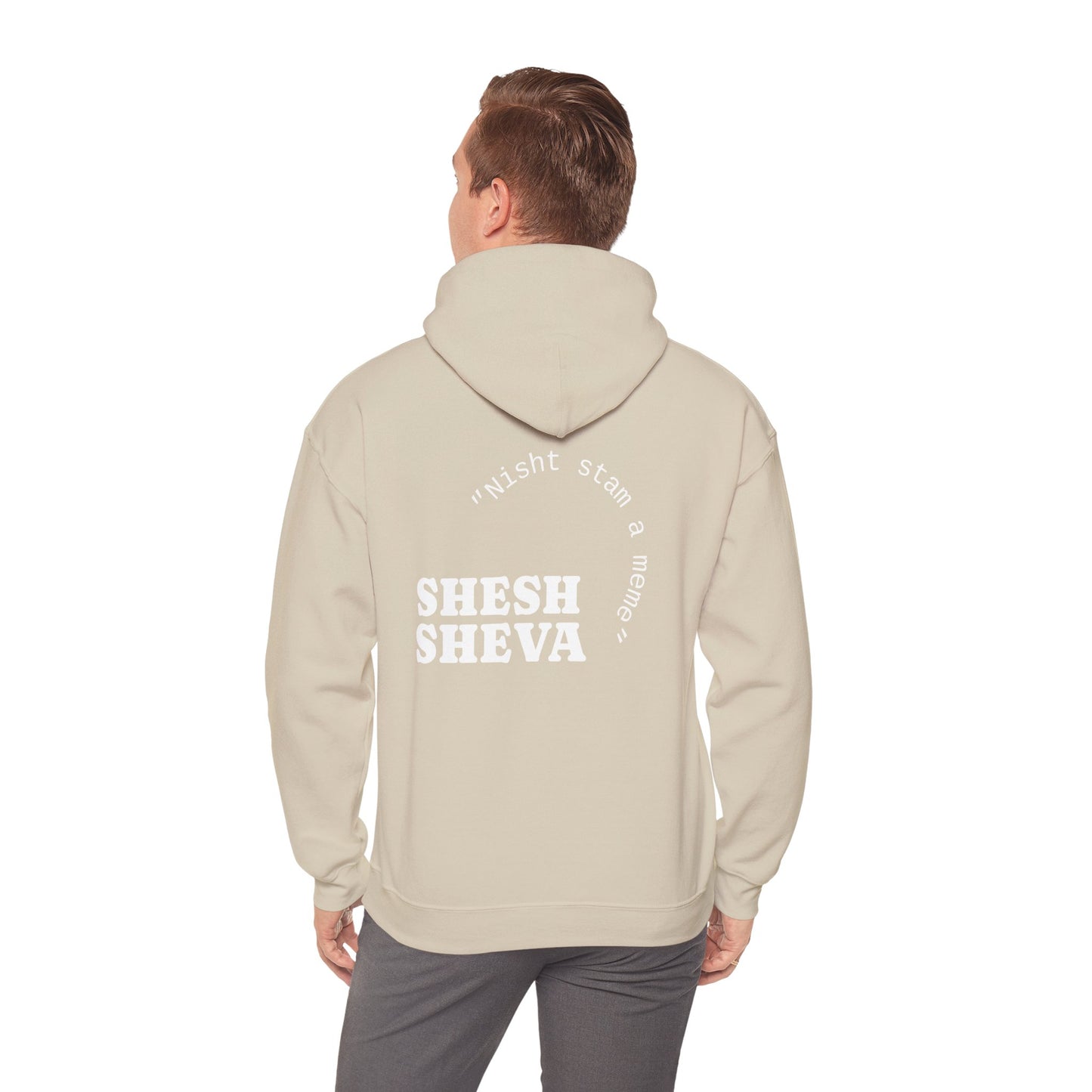 Shesh Sheva Hoodie - "Not Just a Meme" Graphic Sweatshirt