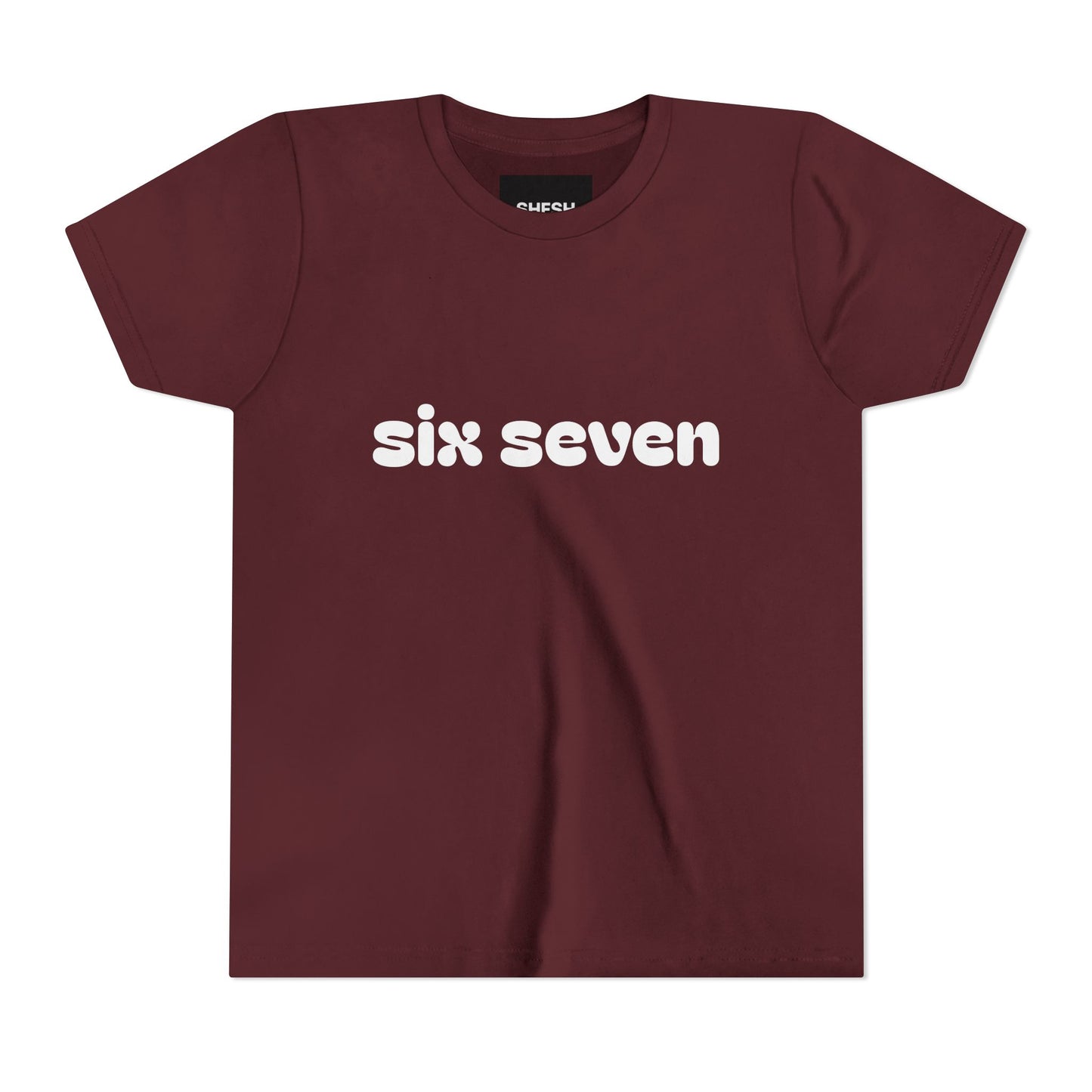 A - SIX SEVEN Kids Tee | Bold Streetwear Energy for Little Legends