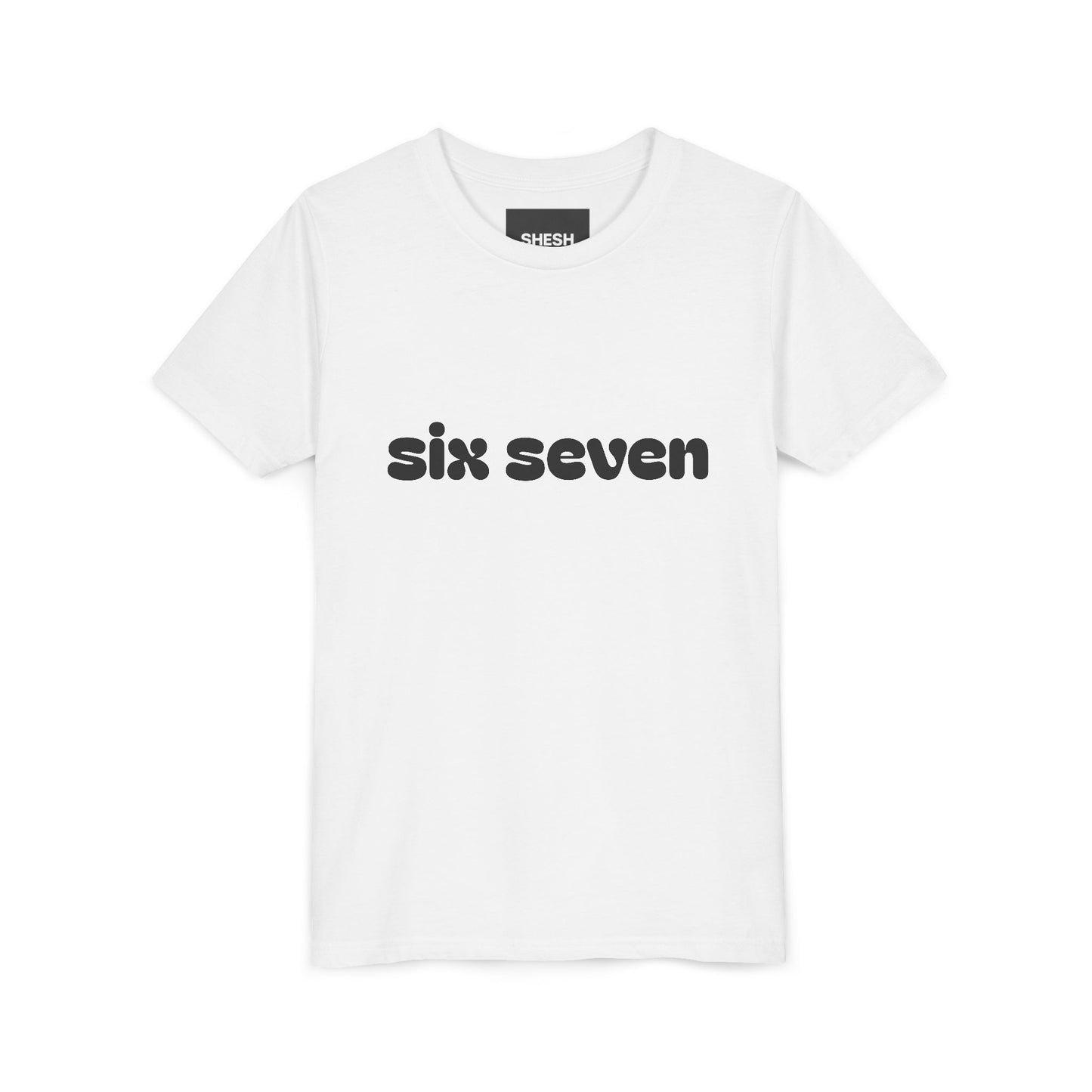 A - SIX SEVEN Kids Tee | Bold Streetwear Energy for Little Legends