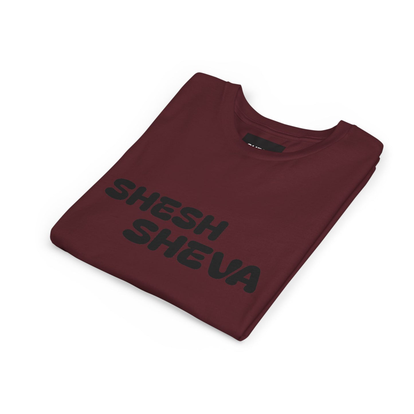 A - Shesh-Sheva™ Kids & Youth Tee | Bold English-Hebrew Streetwear Energy