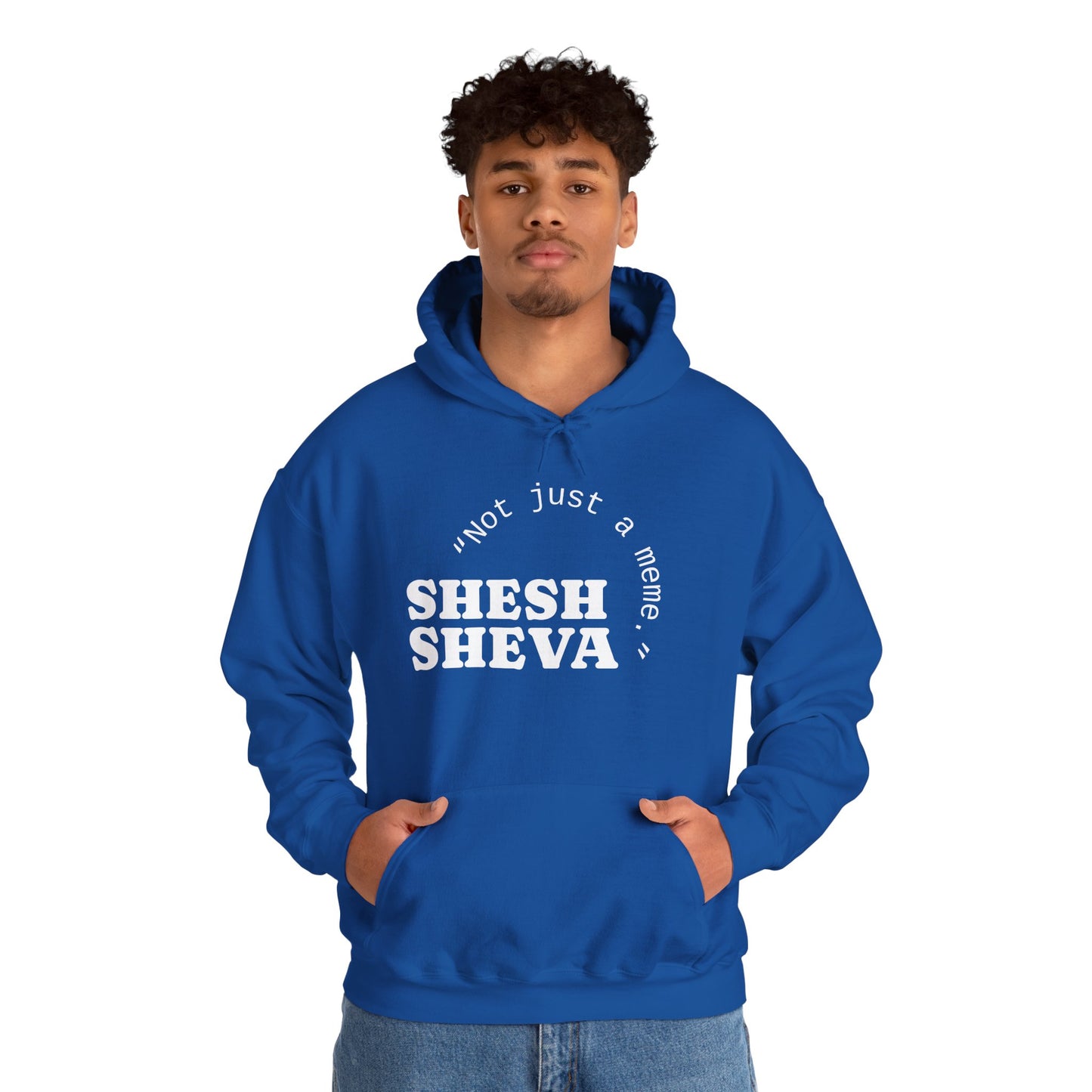 Shesh Sheva Hoodie - "Not Just a Meme" Graphic Sweatshirt