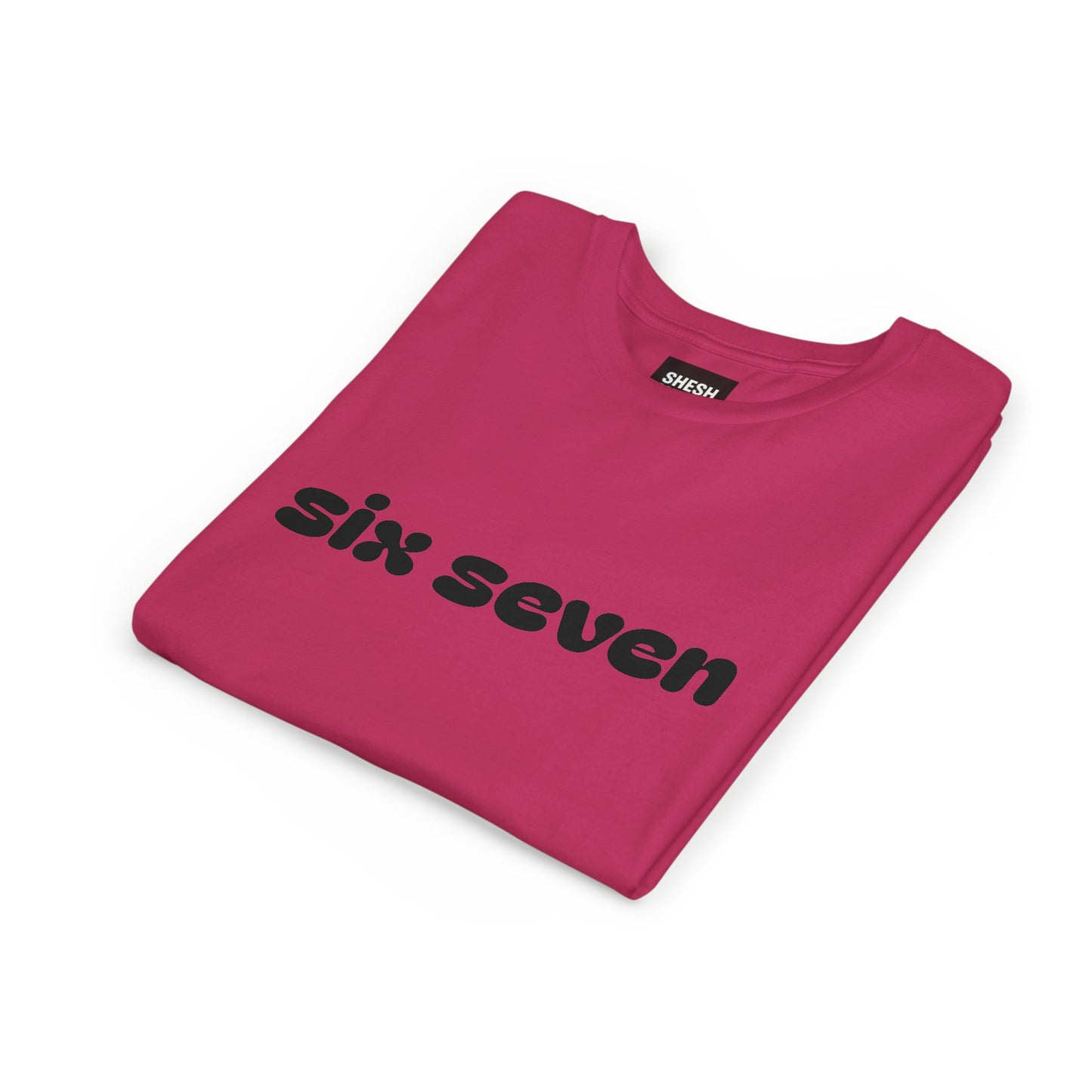 A - SIX SEVEN Kids Tee | Bold Streetwear Energy for Little Legends