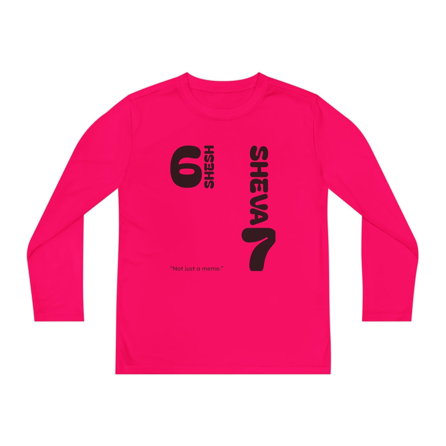 SHESH SHEVA Kids Long Sleeve – “Not Just a Meme” Edition