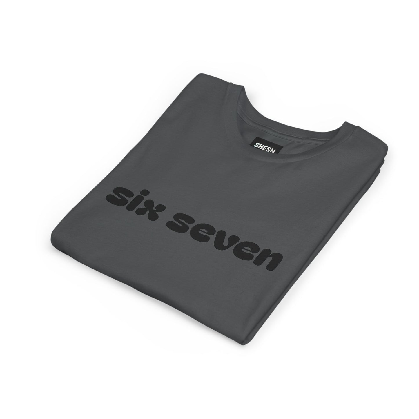 A - SIX SEVEN Kids Tee | Bold Streetwear Energy for Little Legends
