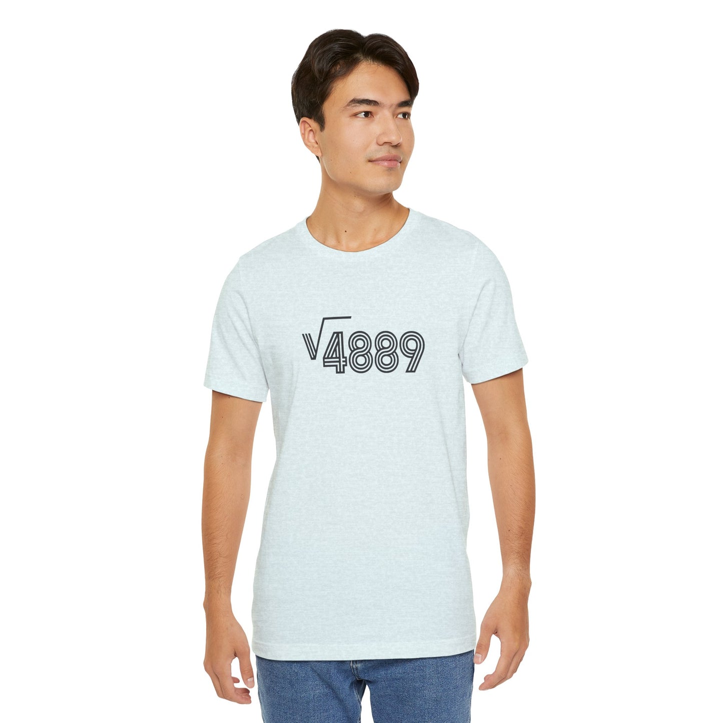 √4889 Rounded Graphic Tee — Shesh‑Sheva® Minimal Streetwear
