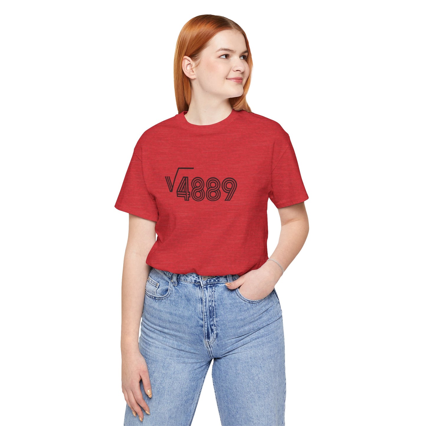 √4889 Rounded Graphic Tee — Shesh‑Sheva® Minimal Streetwear